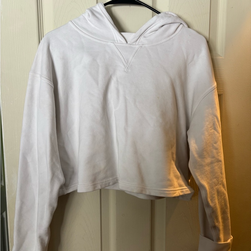 lululemon athletica white Women's Hoodie Sweater